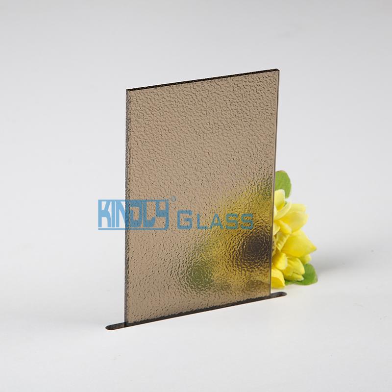 Bronze Nashiji Patterned Glass